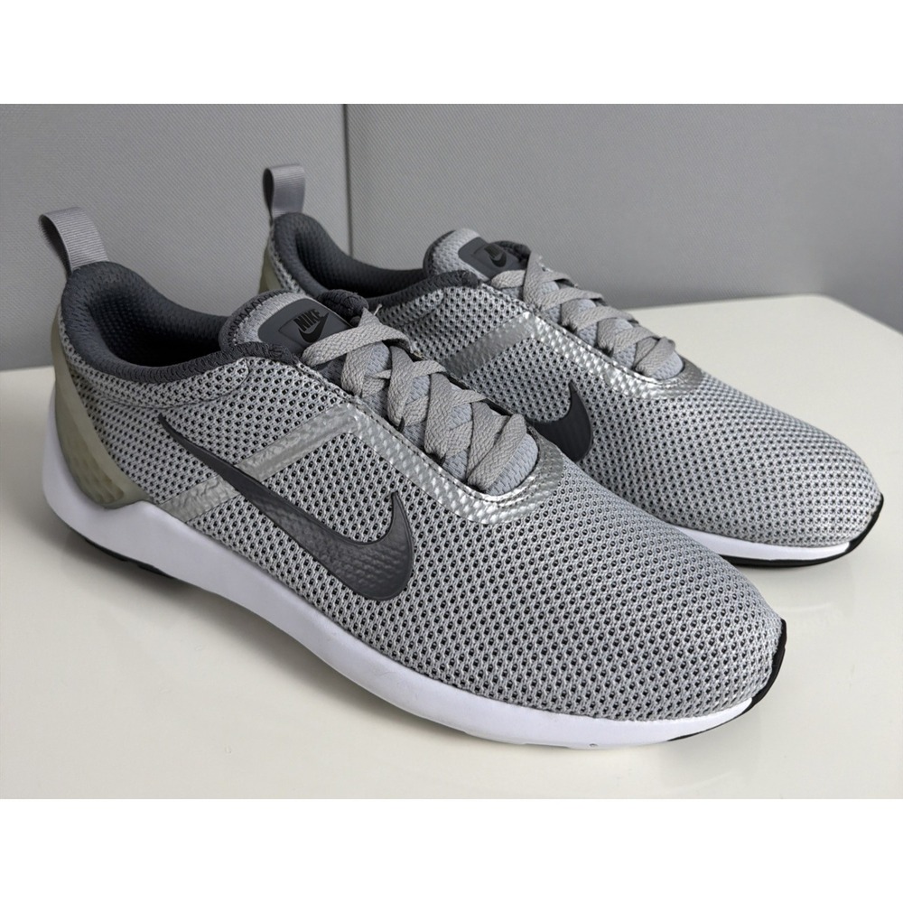 Nike Lunarestoa 2 Essential Men's Size 12 Running Shoes Wolf Grey 811372-002